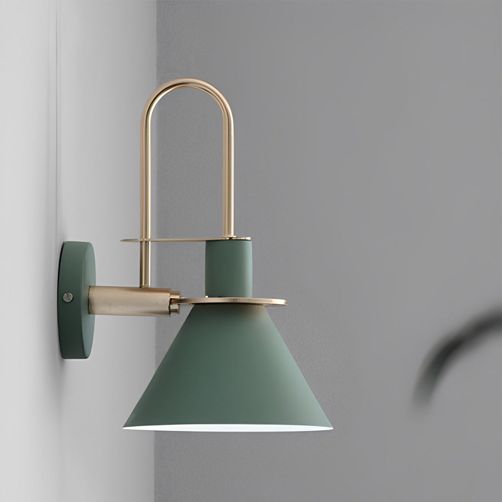 VANDERBILT HORN-INSPIRED IRON WALL SCONCE