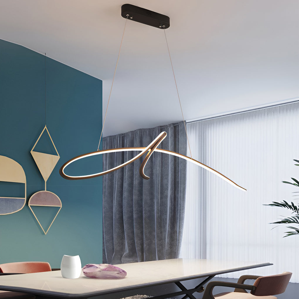FENWICK BLACKENED BRASS STEPLESS DIMMING PENDANT LIGHT