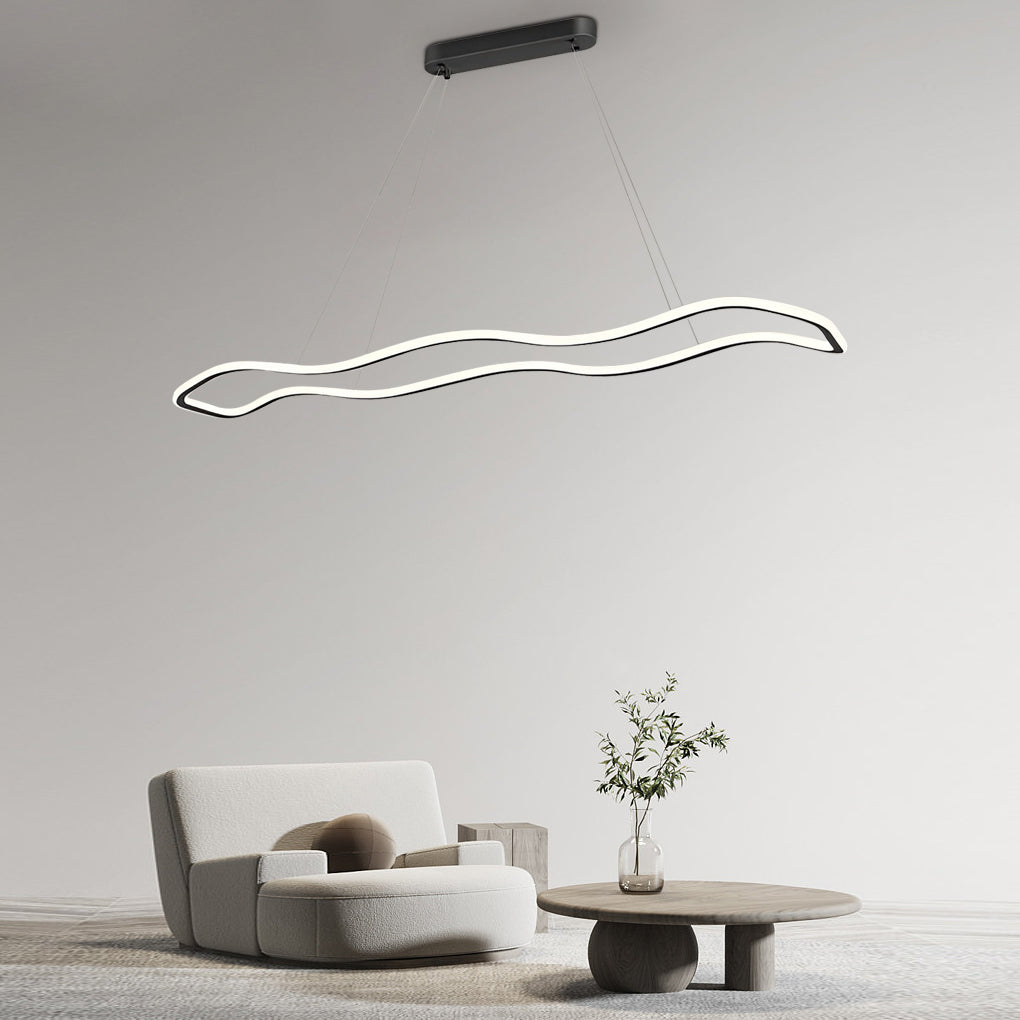 WHITBY WAVES CIRCULAR LED CHANDELIER