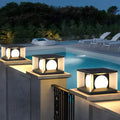 WINCHESTER SQUARE SOLAR ILLUMINATION POST CAP LIGHTS
