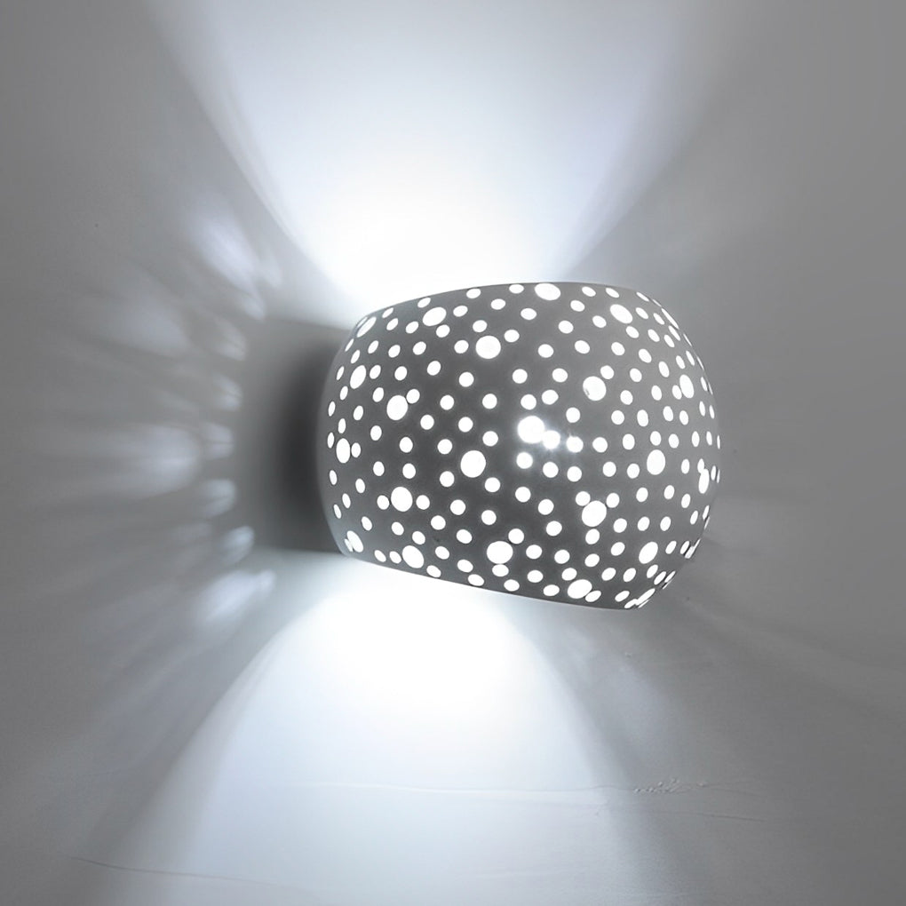 WHITBY CIRCULAR HOLLOW LED WALL SCONCE