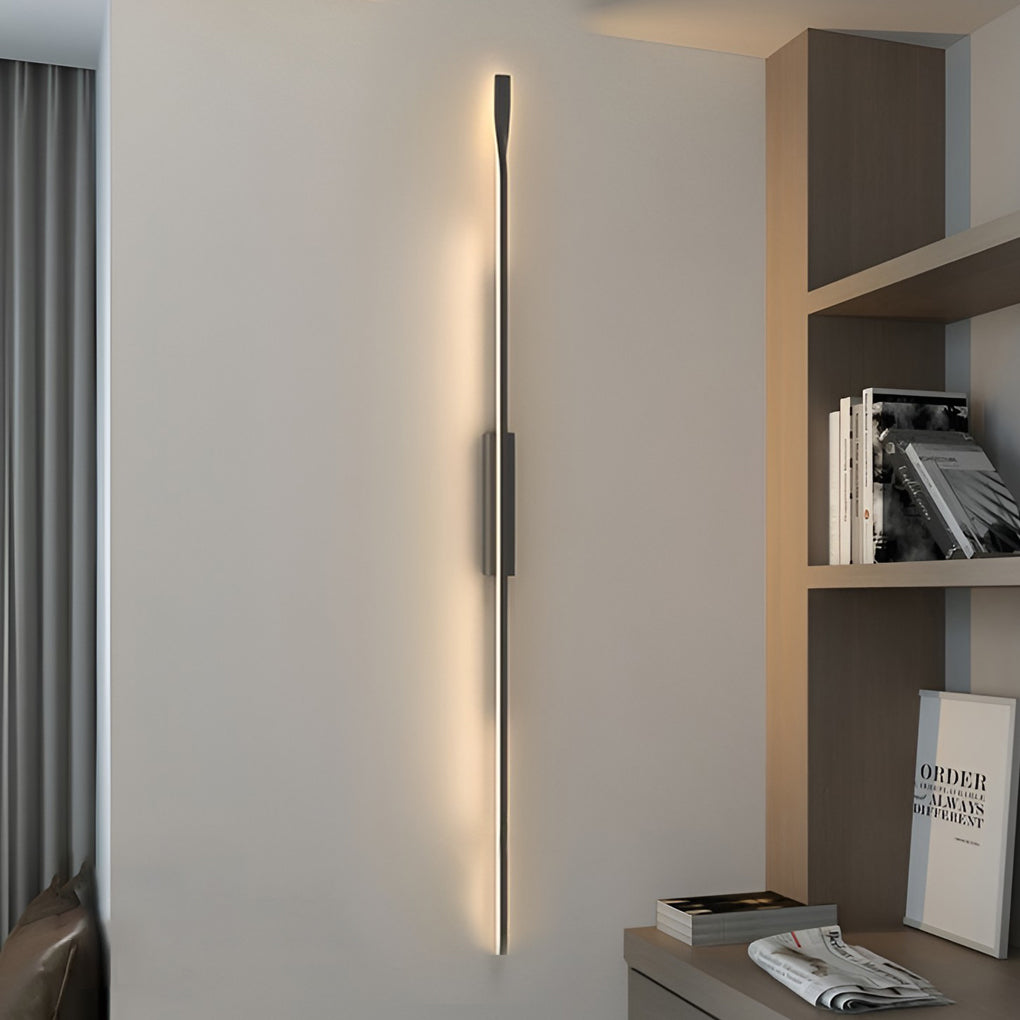 WINTHROP LINEAR BLACK LED WALL SCONCE