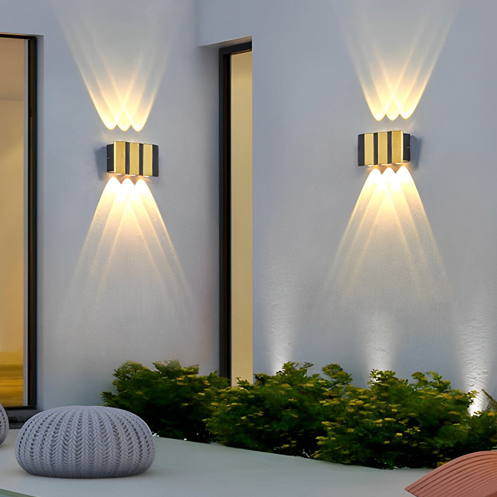 RAVENHALL DUAL-FACED LED OUTDOOR WALL SCONCE