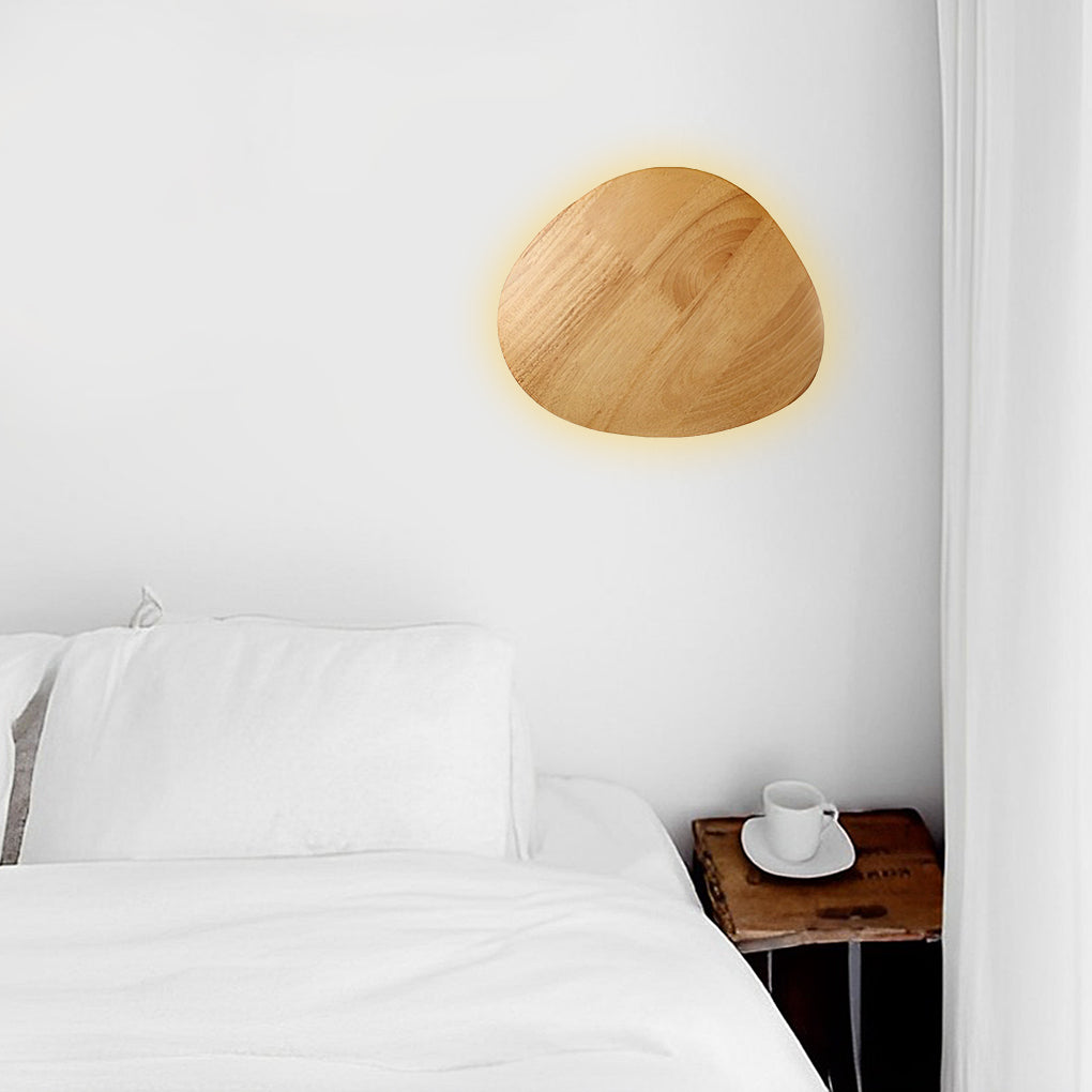 WINDSOR WOODEN OVAL LED WALL SCONCE