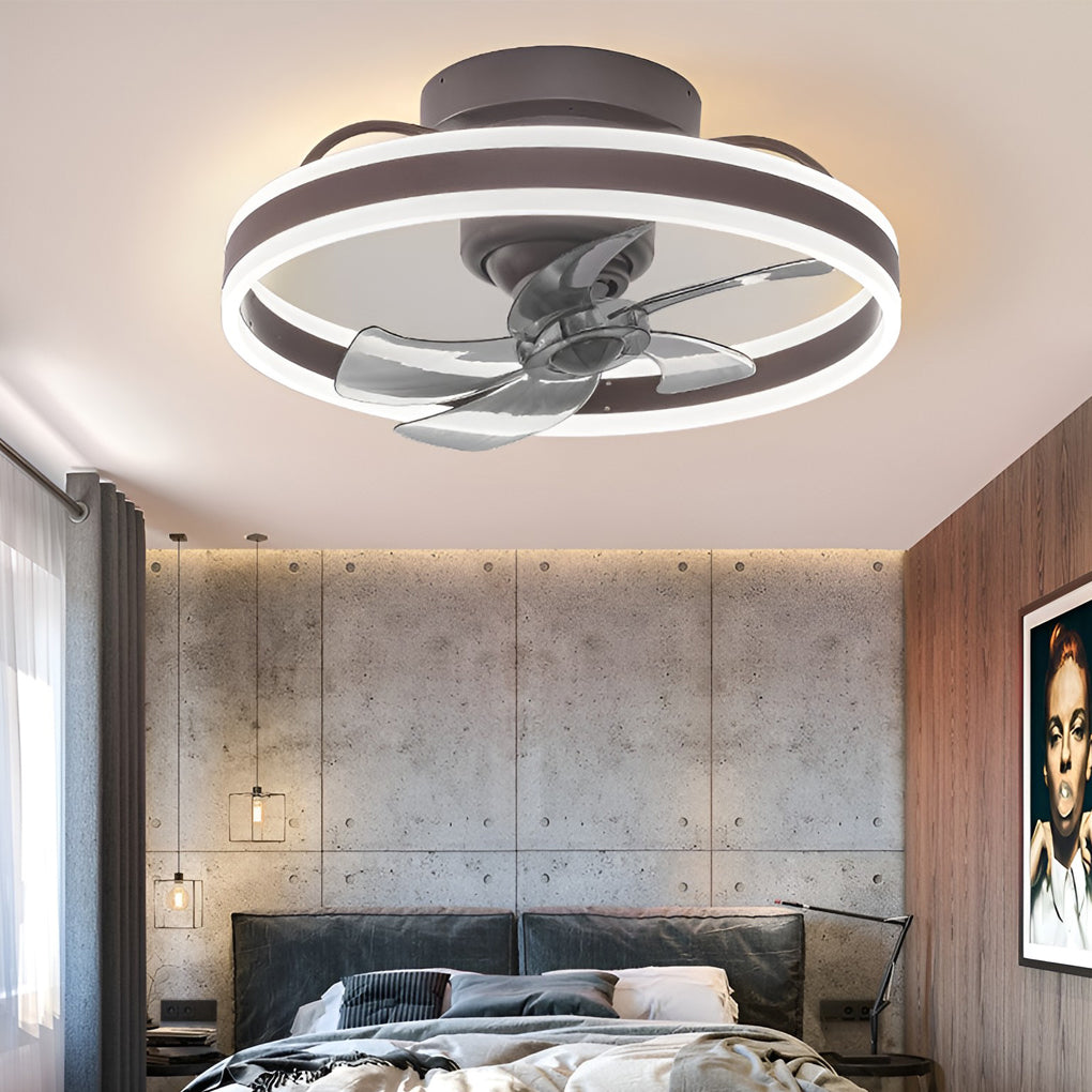 WINTHORPE CIRCULAR DIMMABLE LED CEILING LIGHT WITH 360° ROTATION