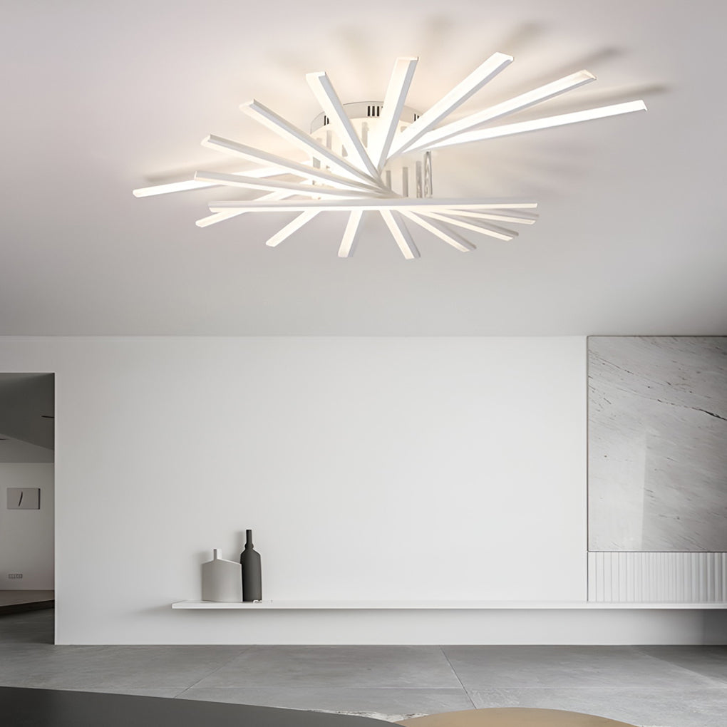 WINTERBOURNE STRIPED STEPLESS DIMMER CEILING LANTERN