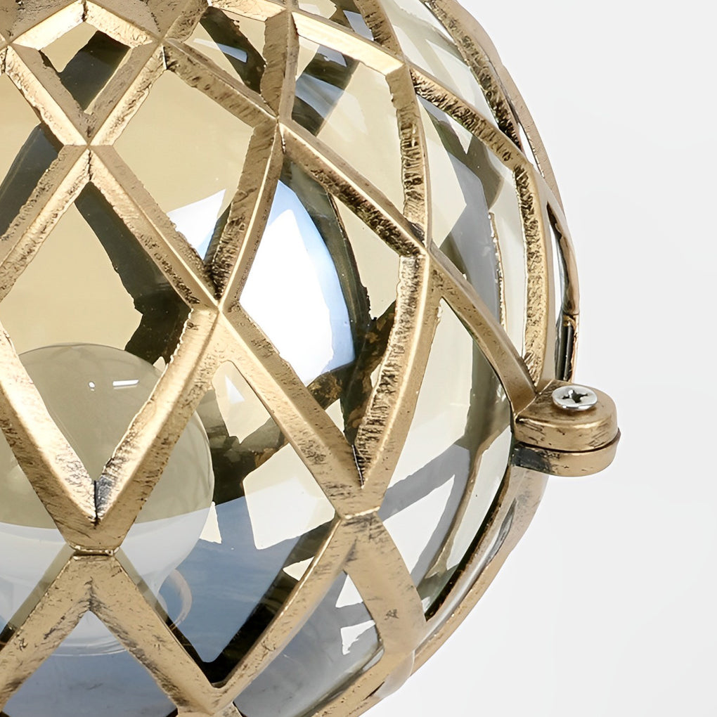 WINDSOR GLASS SPHERE GARDEN ILLUMINATOR