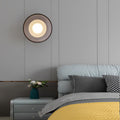 WINTHROP CIRCULAR GLASS ILLUMINATOR WALL SCONCE