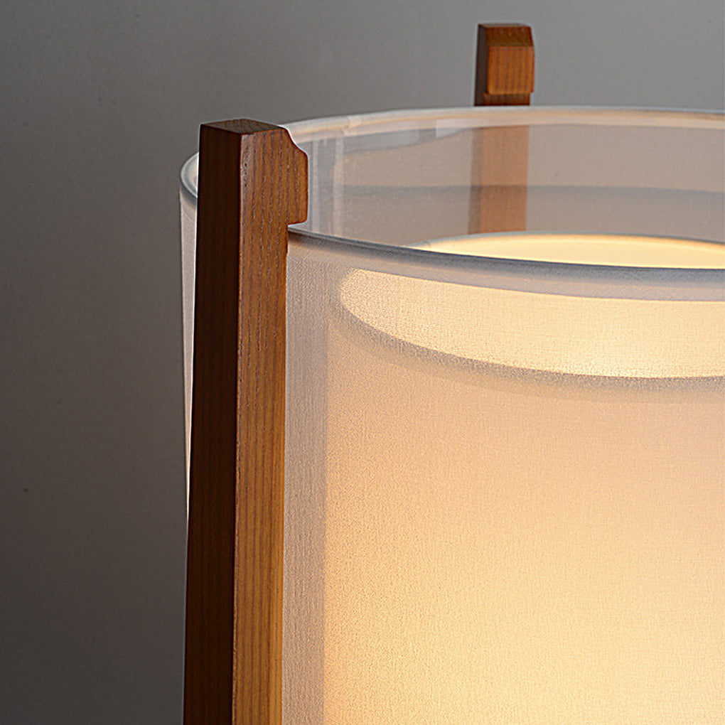WINDSOR WOODLAND TWIN-TONE LED FLOOR LANTERN