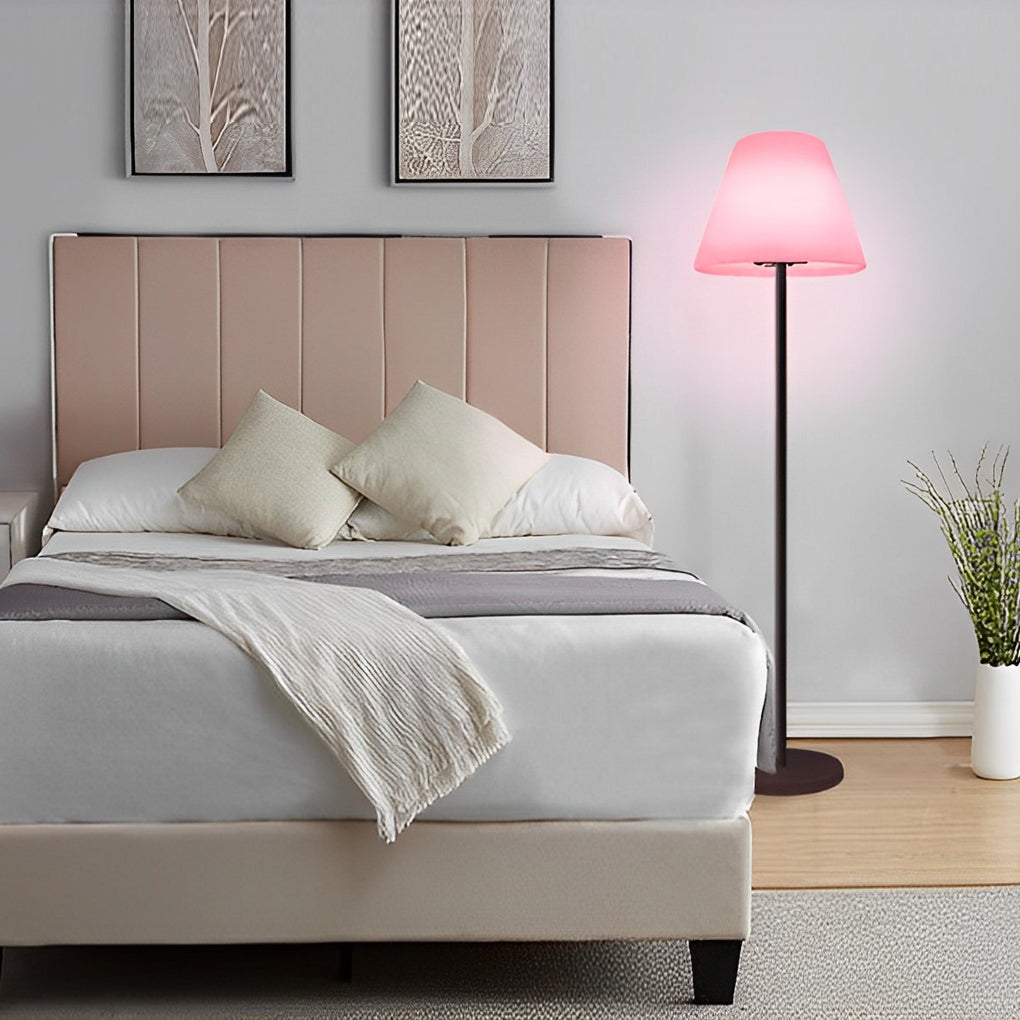 WINTHROP MODERN METAL LED FLOOR LAMP WITH SHADE
