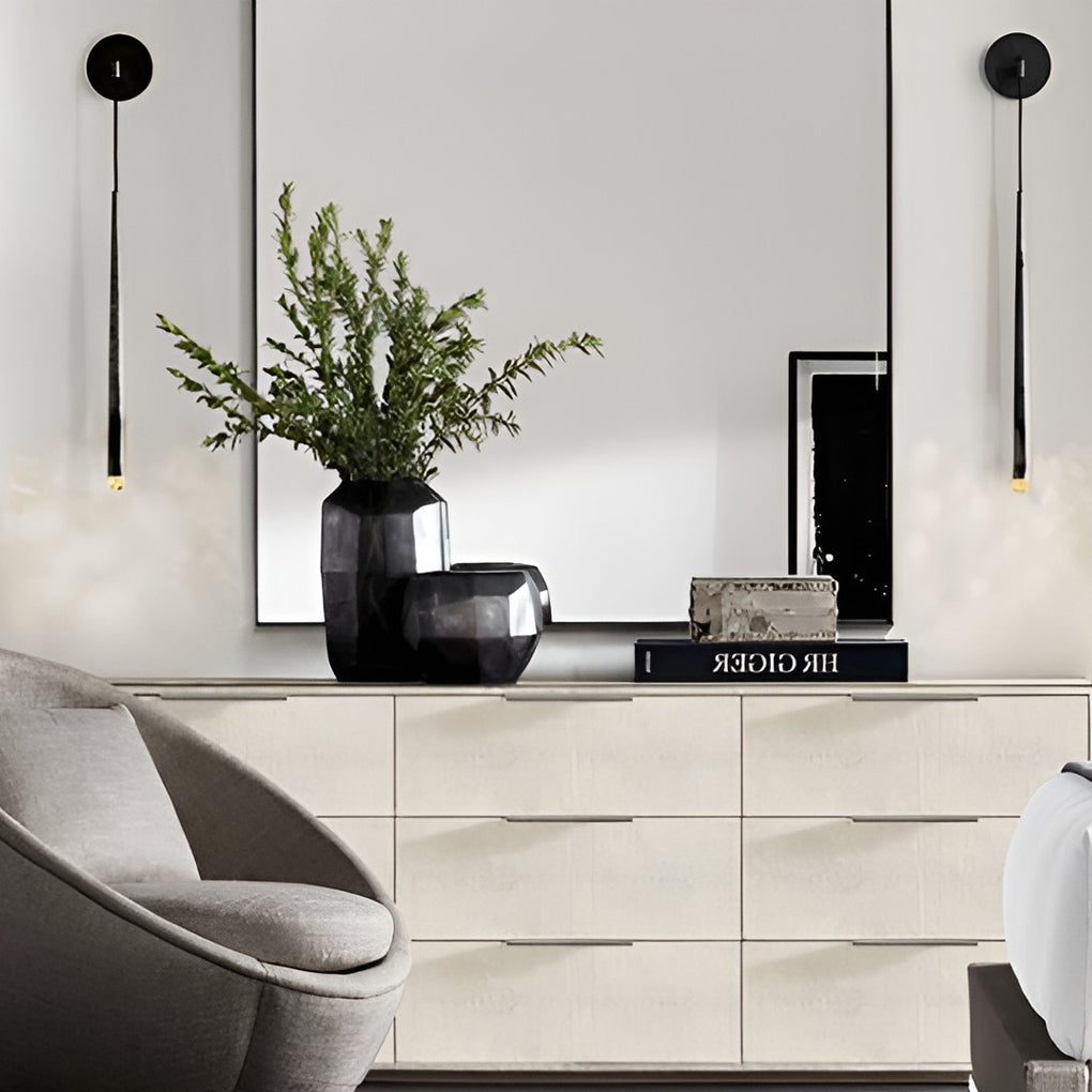 WINTHORPE CRYSTAL STRIP WALL SCONCE