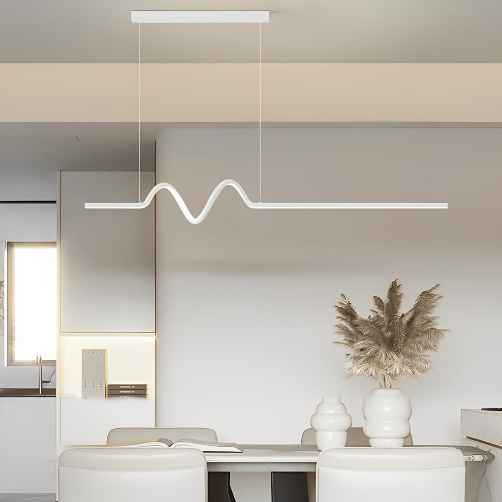 WINTERBOURNE WAVY LED SUSPENDED LIGHTING