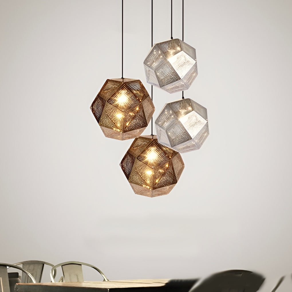 RAVENHURST GEOMETRIC METAL PENDANT CHANDELIER