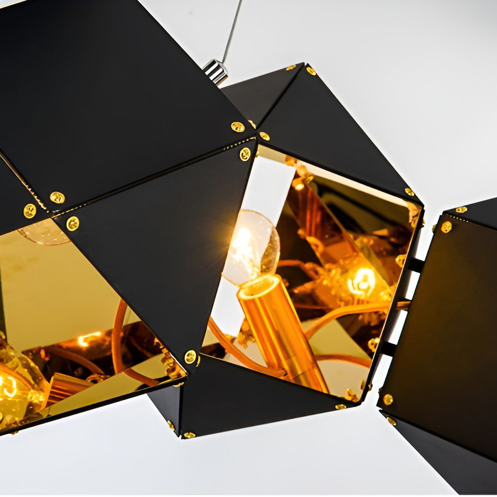 ASTON HARMONY POLYGONAL SIX-BULB HANGING LIGHT