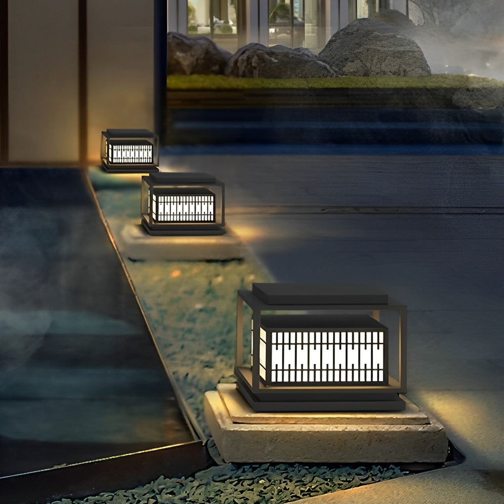 WINDSOR SQUARE VINTAGE LED OUTDOOR PILLAR LIGHTING