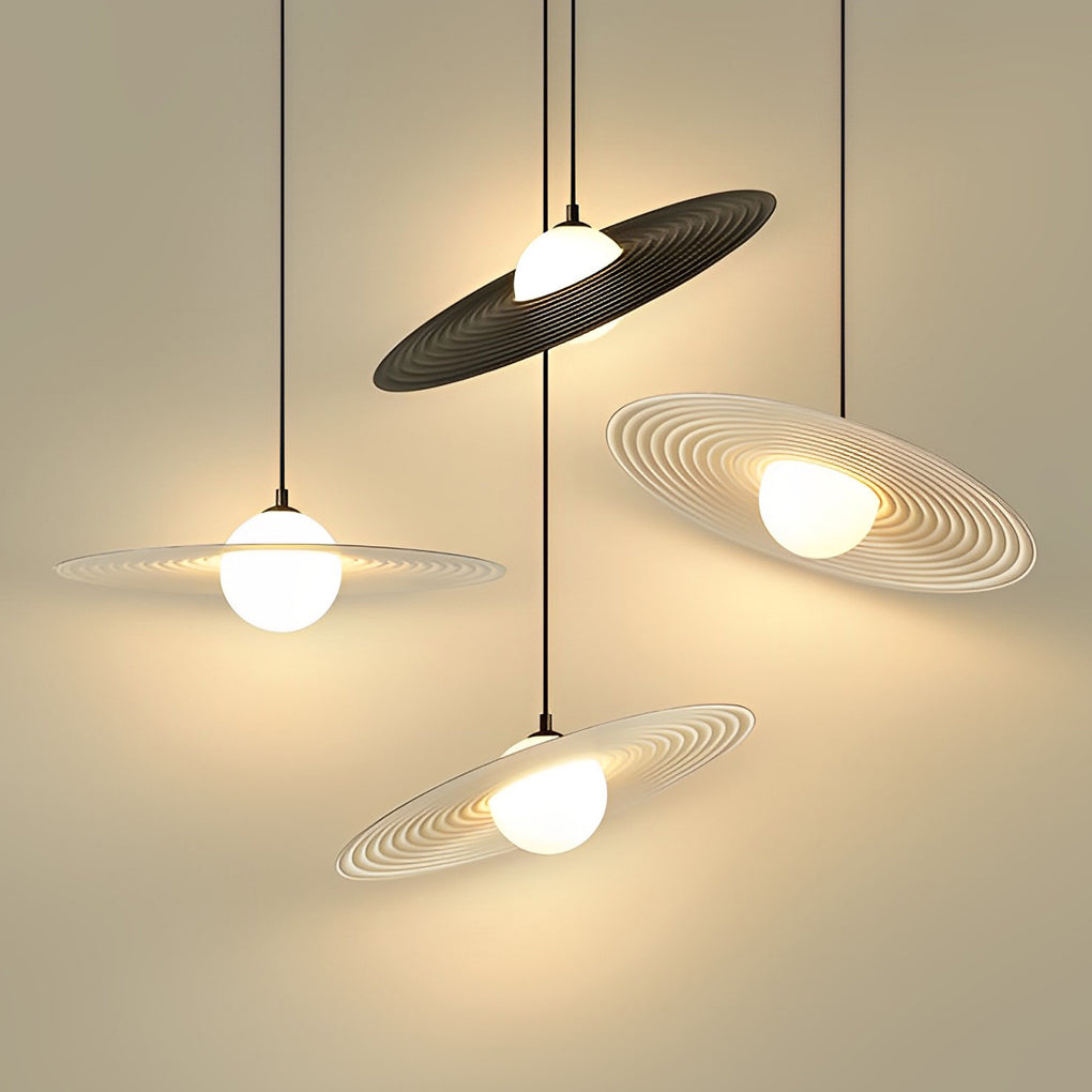 WINDSOR CIRCLE MODERN LED PENDANT LIGHT