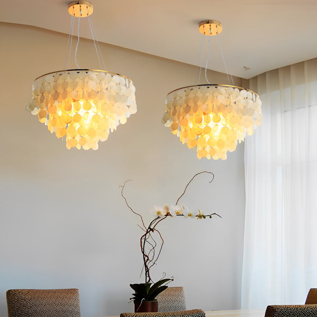 WINCHESTER IRON SHELL PENDANT CHANDELIER WITH LED ILLUMINATION