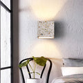 WINTHORPE GEOMETRIC DUAL-FINISH WALL SCONCE