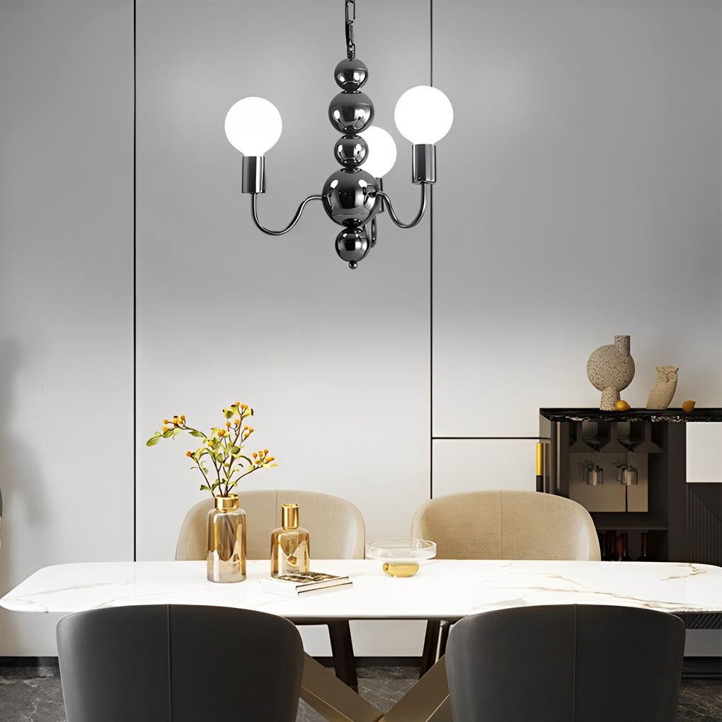 VERNON GLAZED ORB SUSPENSION LAMP