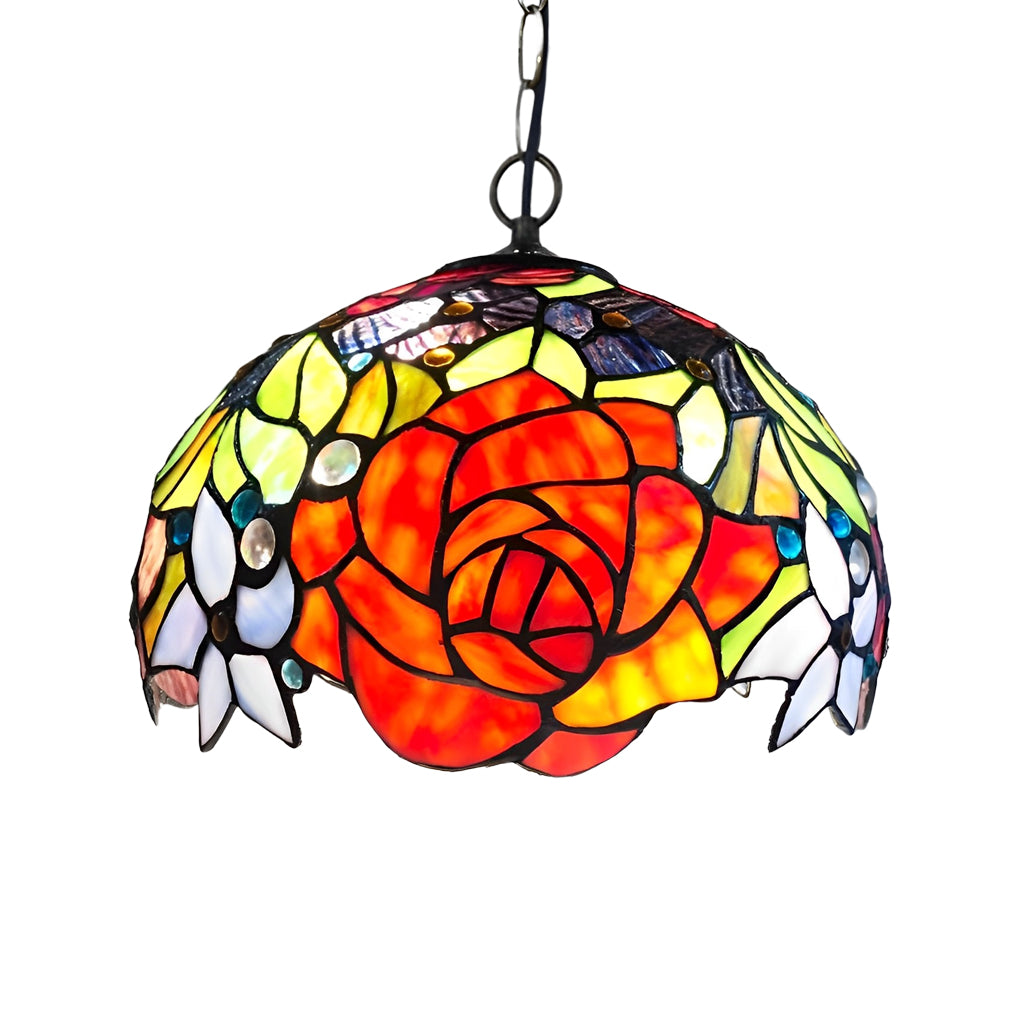 BEAUFORT VIBRANT GLASS BAROQUE CHANDELIER