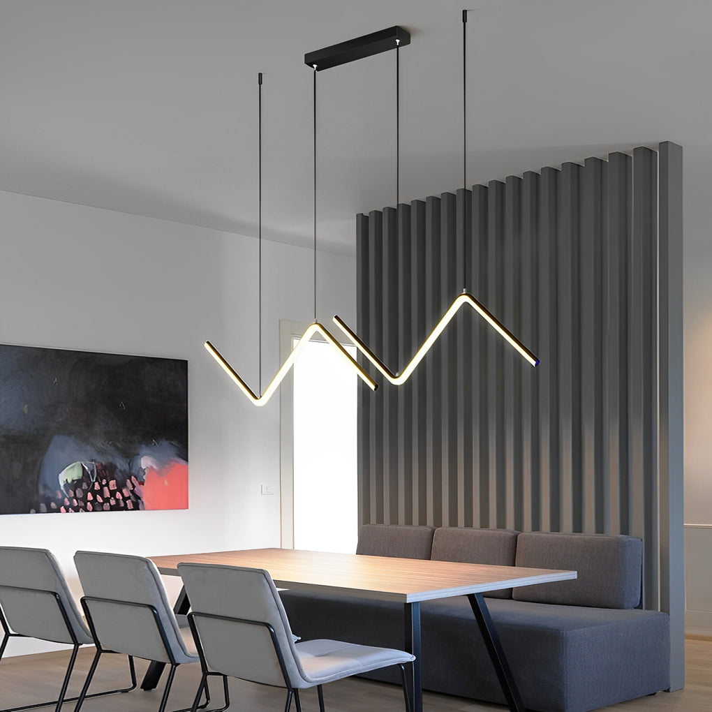 WINTERBORN WAVY TRIO DIMMER CHANDELIER