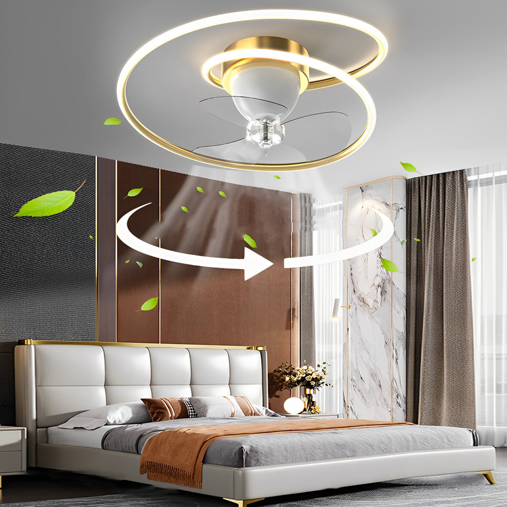 WINDSOR WHIRL 360° LED CEILING LIGHT WITH DIMMING AND TIMER FUNCTION