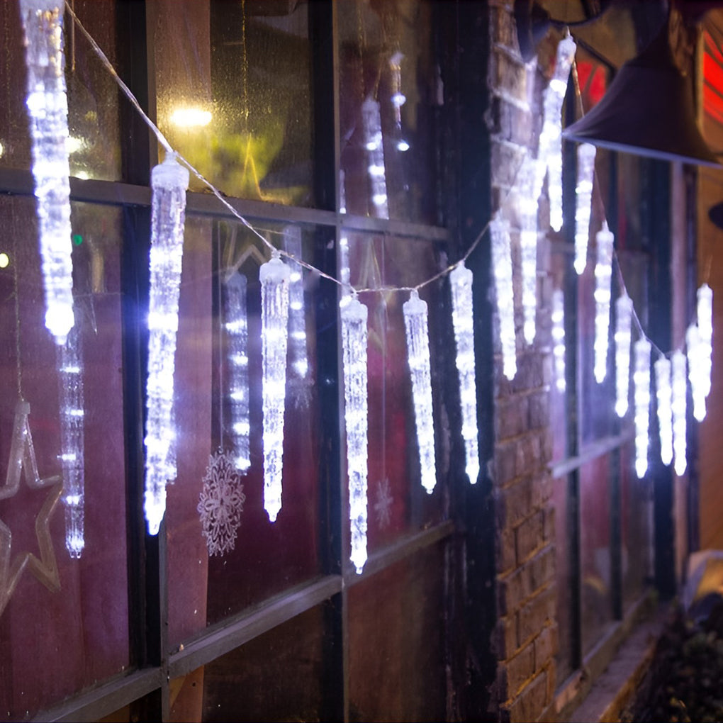 WINTERBOURNE RAINBOW ICICLE SOLAR LIGHTS STRAND