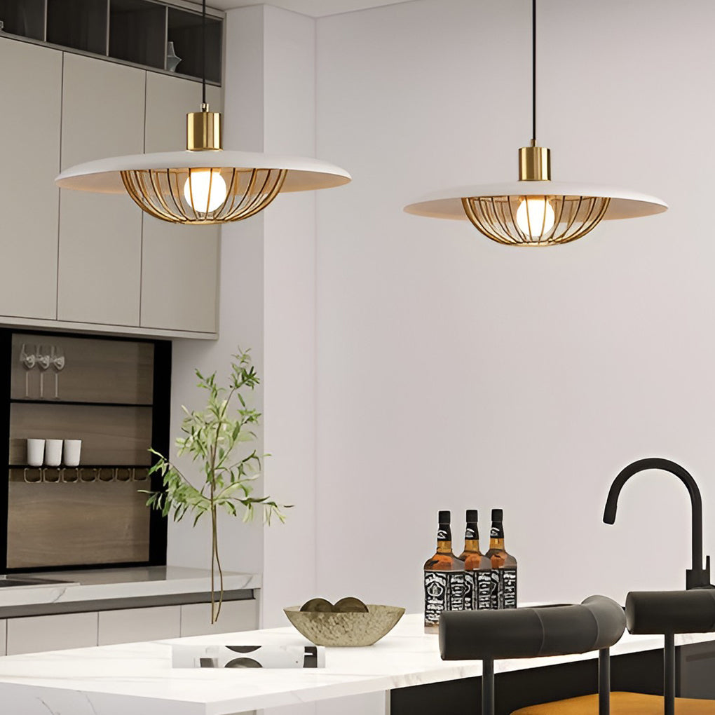 CHARLOTTESVILLE TRIO-TIERED DIMMING CIRCULAR PENDANT LIGHT