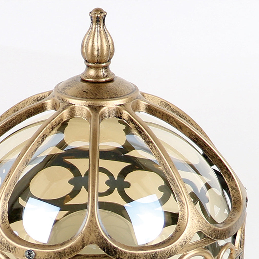 WINDSOR GLOBE WATER-RESISTANT LED FENCE LANTERNS