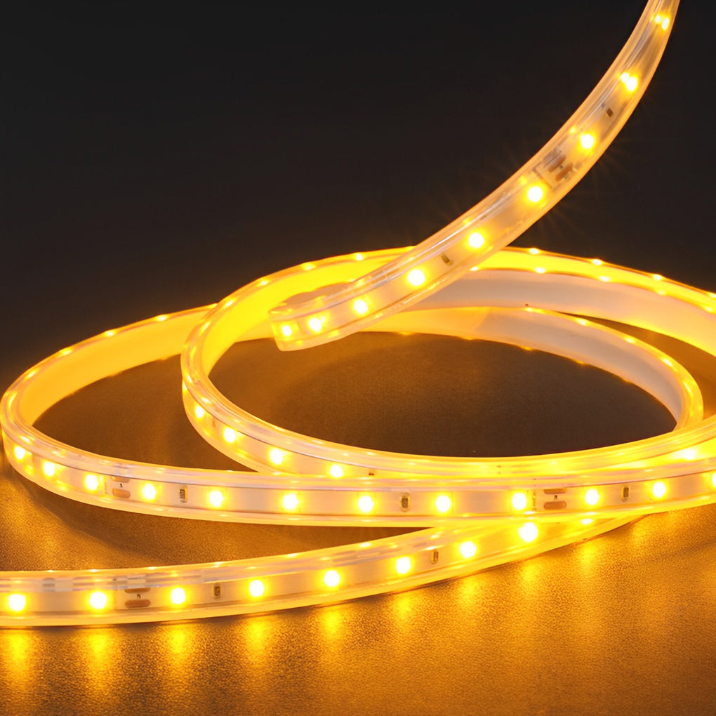FENWICK SOLAR-POWERED LED STRIP LIGHTS WITH REMOTE CONTROL FOR OUTDOOR USE