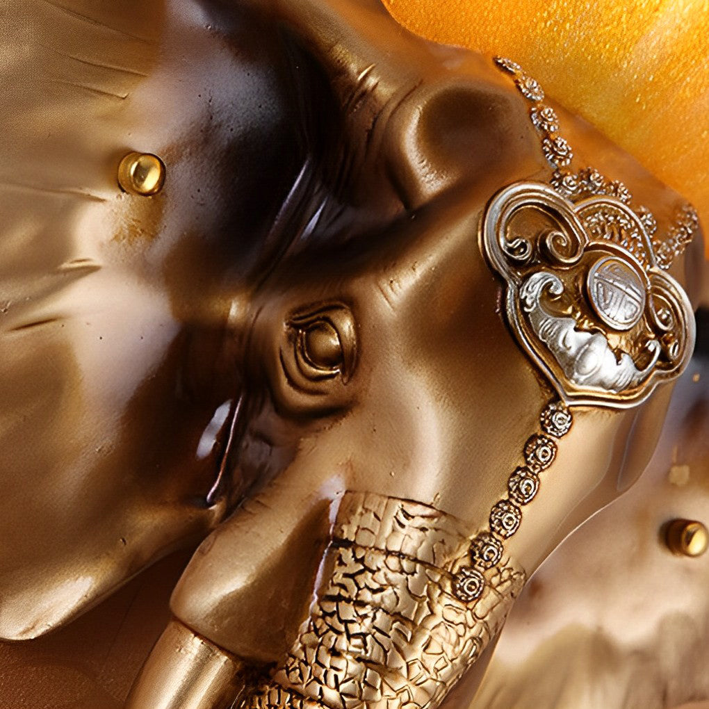 WINDSOR TRUNKED ELEPHANT WALL LANTERN