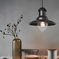 WINTHROP INDUSTRIAL ROUND METAL CEILING LIGHT