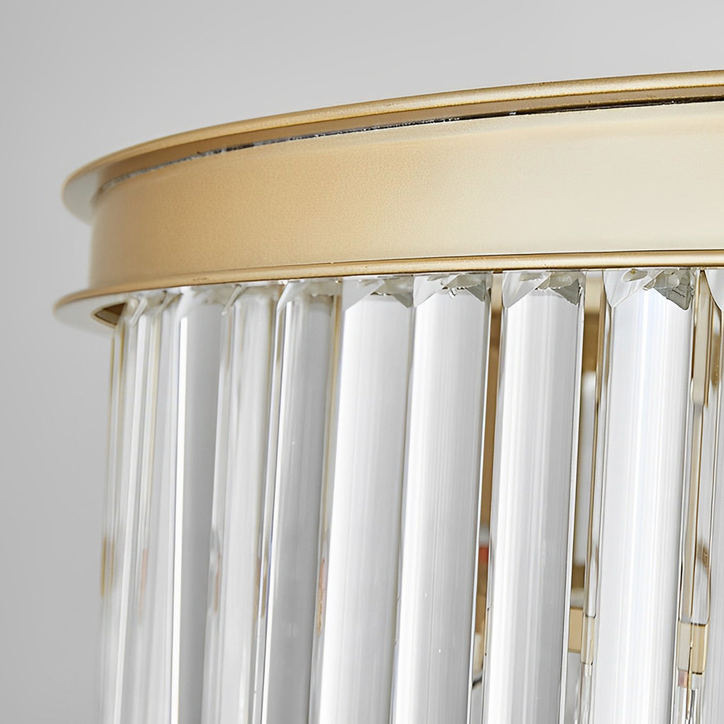 WINTHORPE CRYSTAL LAYERED GLOBE CHANDELIER
