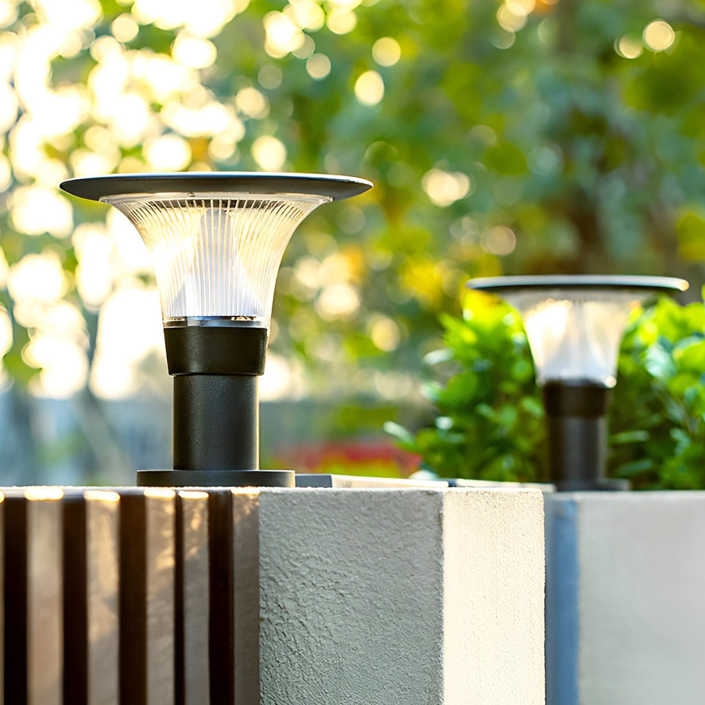 RAVENSHIRE SOLAR GLOBE FENCE POST ILLUMINATOR