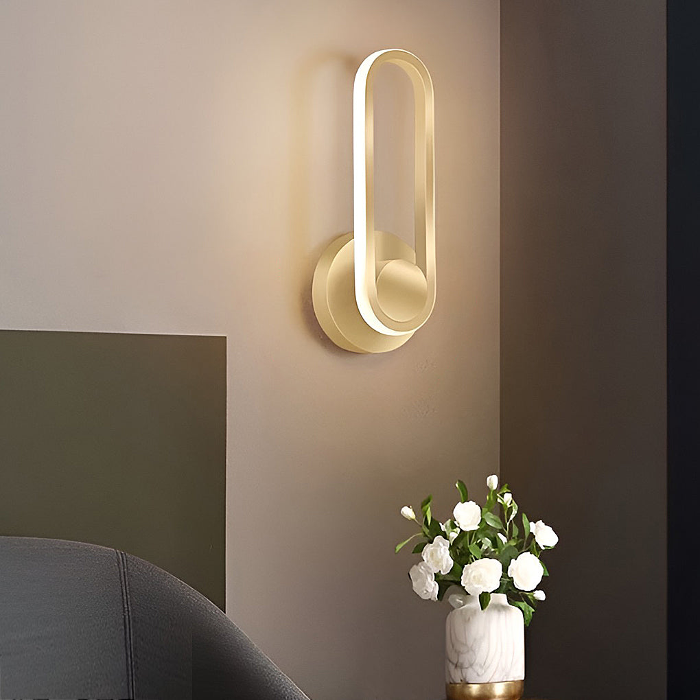 WINTHROP 330° SWIVEL ROUNDED RECTANGLE LED WALL SCONCE