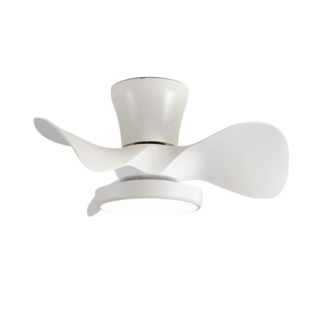 FENWICK THREE-BLADE SILENT LED CEILING LIGHT WITH REMOTE INVERTER