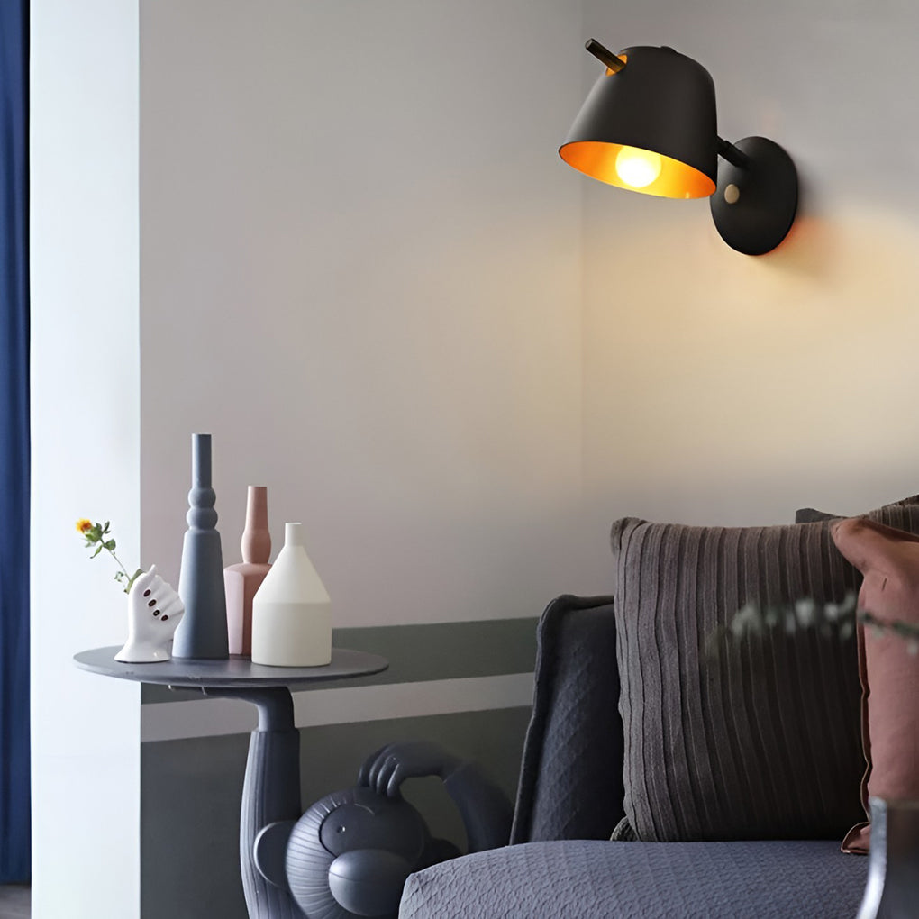 WINTERBOURNE MATTE METAL NORDIC INSPIRED WALL SCONCE