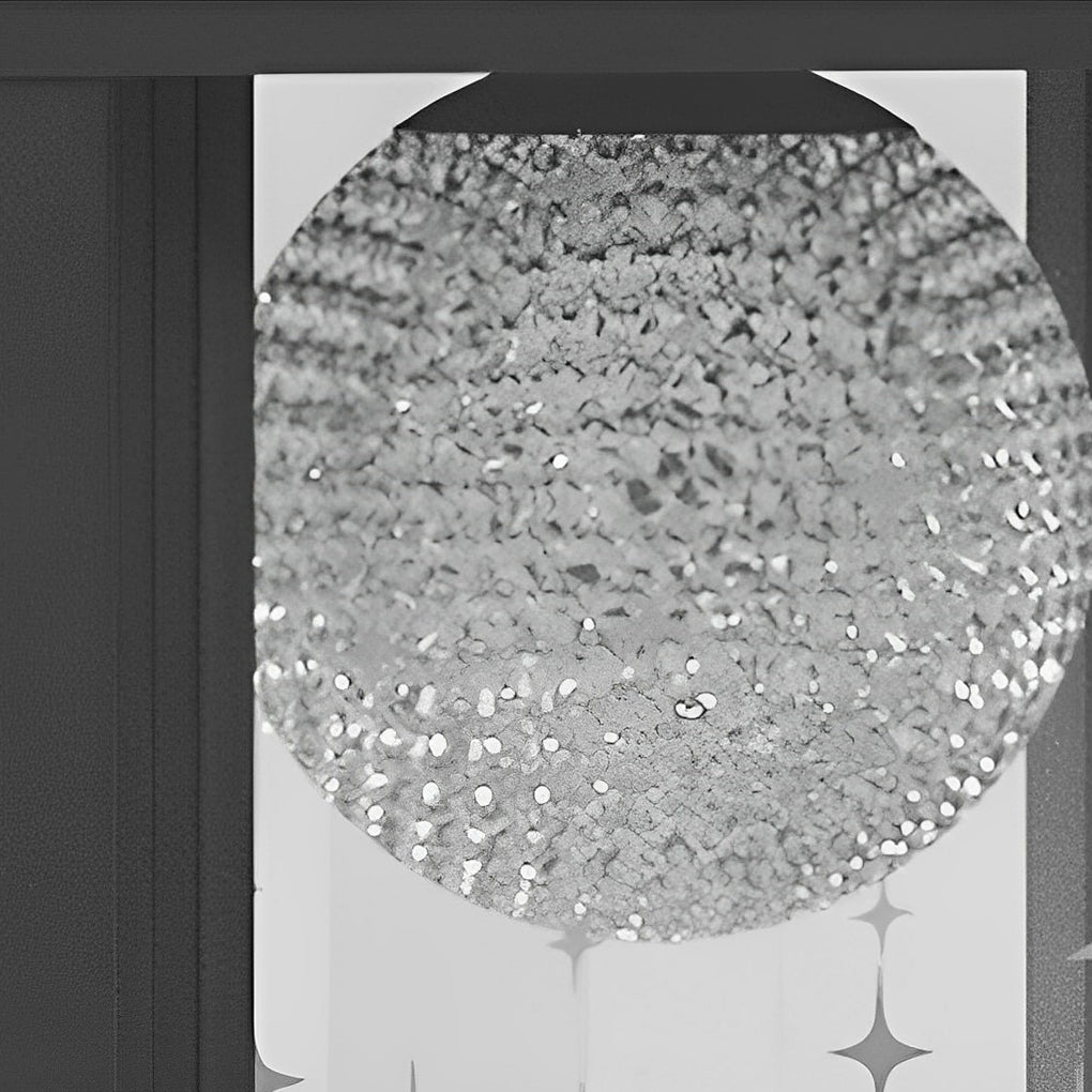WINDSOR CRYSTAL SQUARE SOLAR FENCE LANTERN