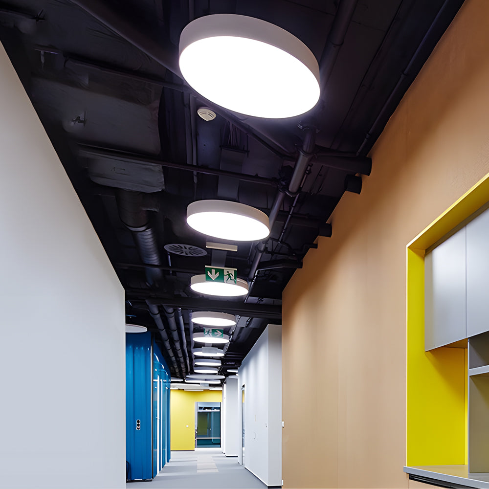 WINTHROP CIRCULAR LED HANGING LIGHT FOR MODERN WORKSPACES