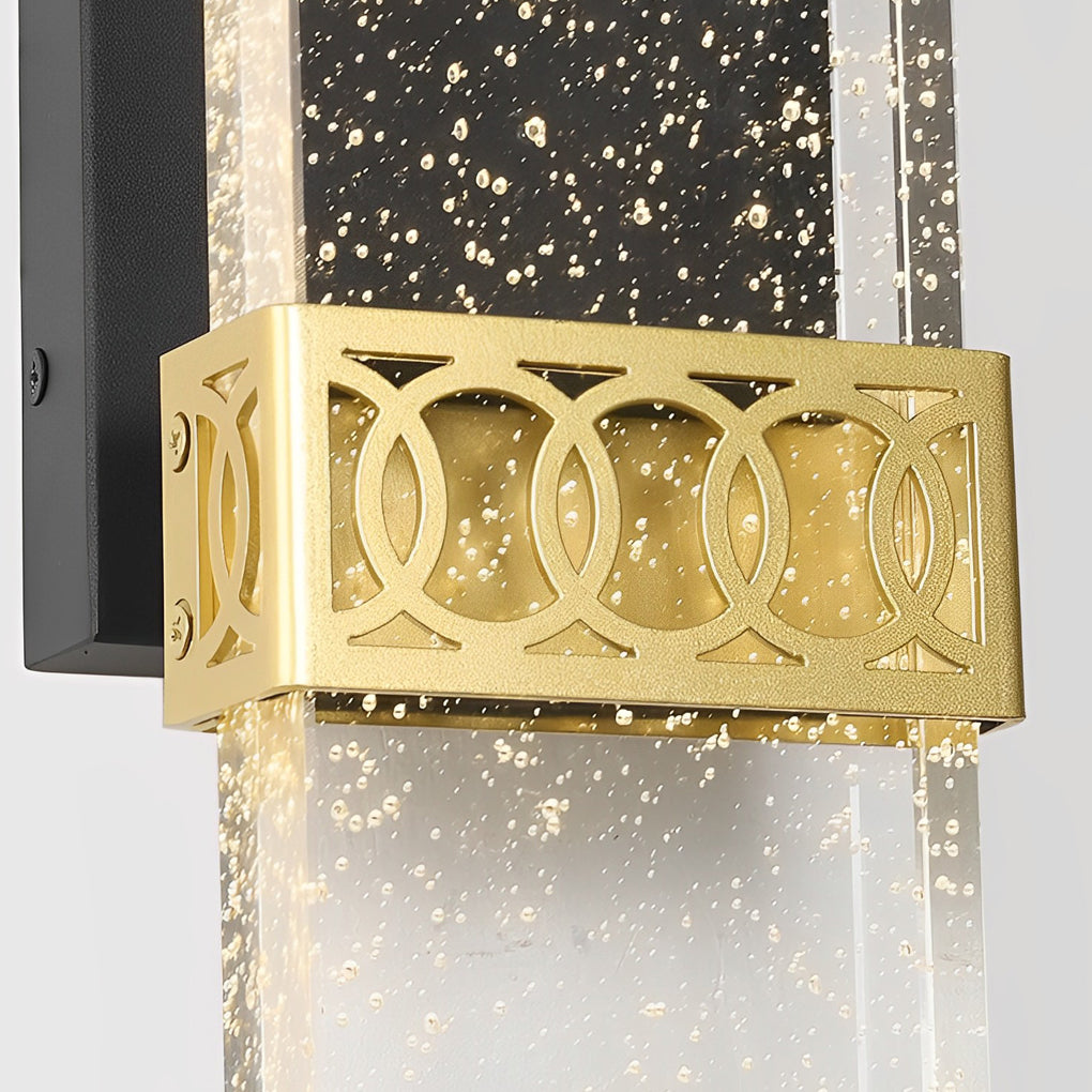 RAVENWOOD AQUA GLOW OUTDOOR WALL SCONCE