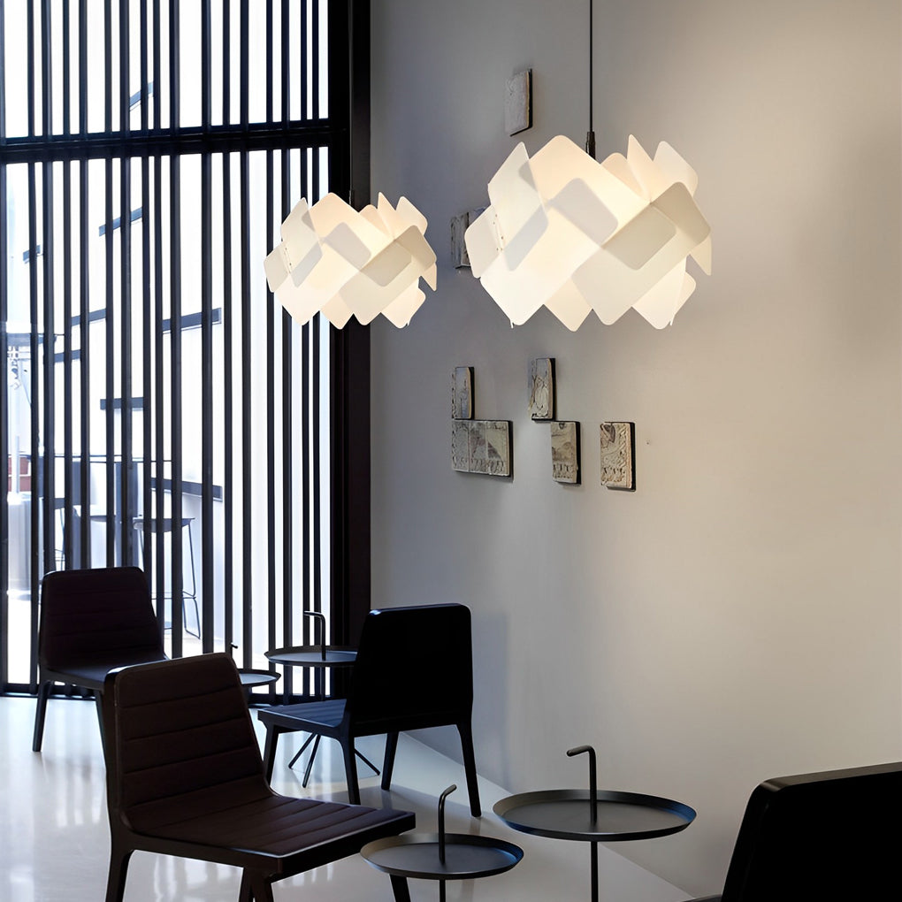 1. **WINSLOW ACRYLIC NORDIC HANGING LANTERN**  
   A sophisticated blend of modern design and Nordic influence, this pendant light features a sleek acrylic body that casts a warm, inviting glow.

2. **HENLEY ILLUMINATED ARTISAN PENDANT**  
   This strikin