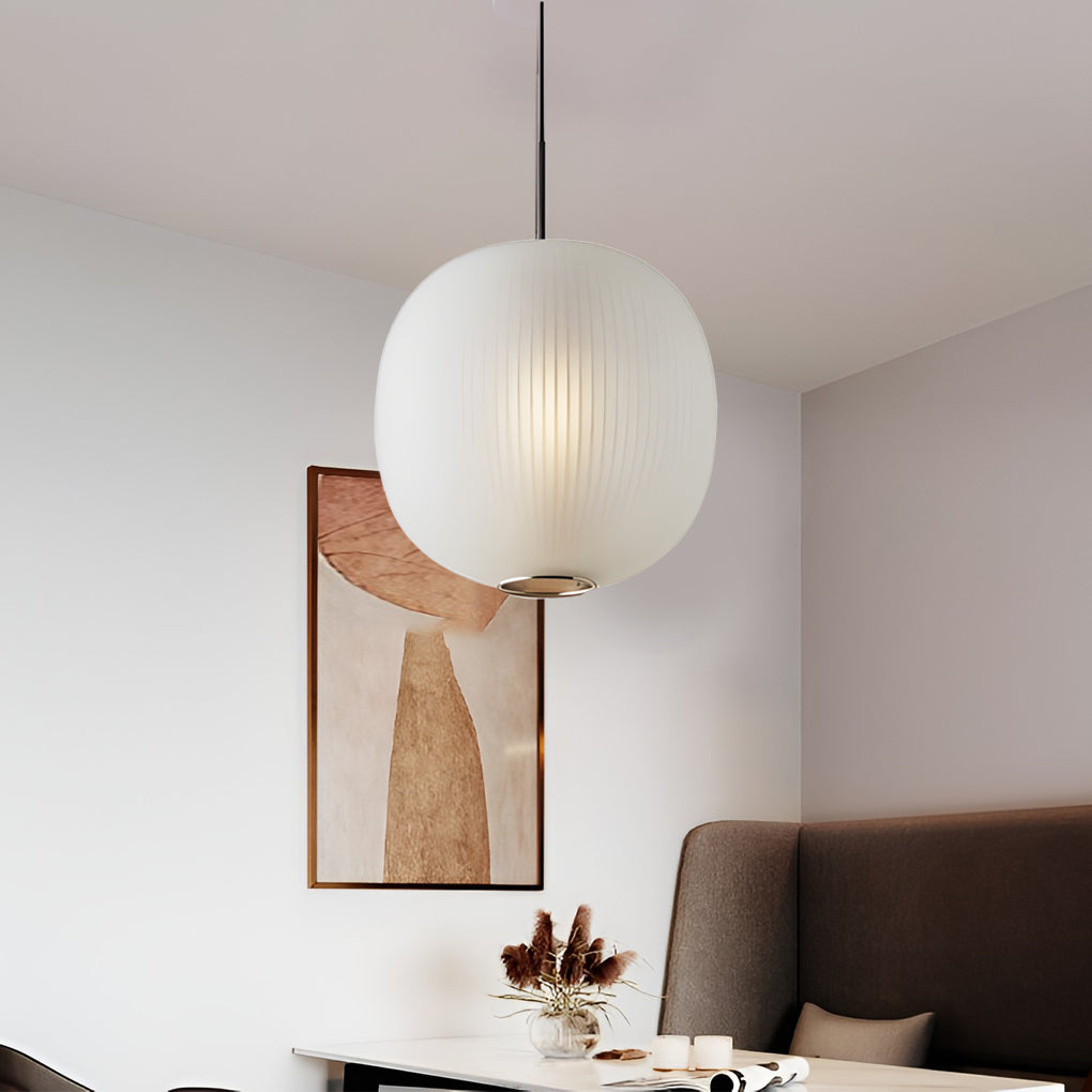 WINTHROP ORB GLASS HANGING LANTERN LIGHT