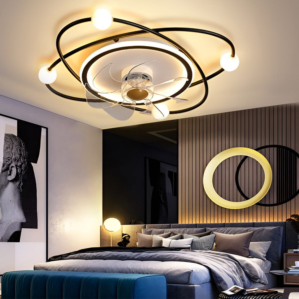 THORNBURY WHISPERING WINGS LED CEILING LAMP WITH DIMMING CONTROL