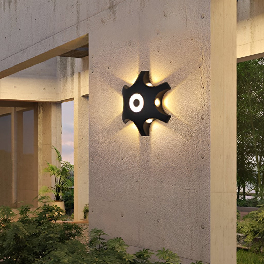 CHARLOTTESVILLE PETAL-INSPIRED AQUATIC WALL ILLUMINATOR