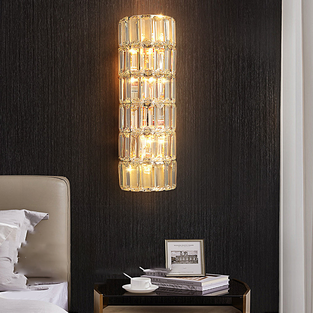 CHISWICK CRYSTAL TRILOGY WALL SCONCE