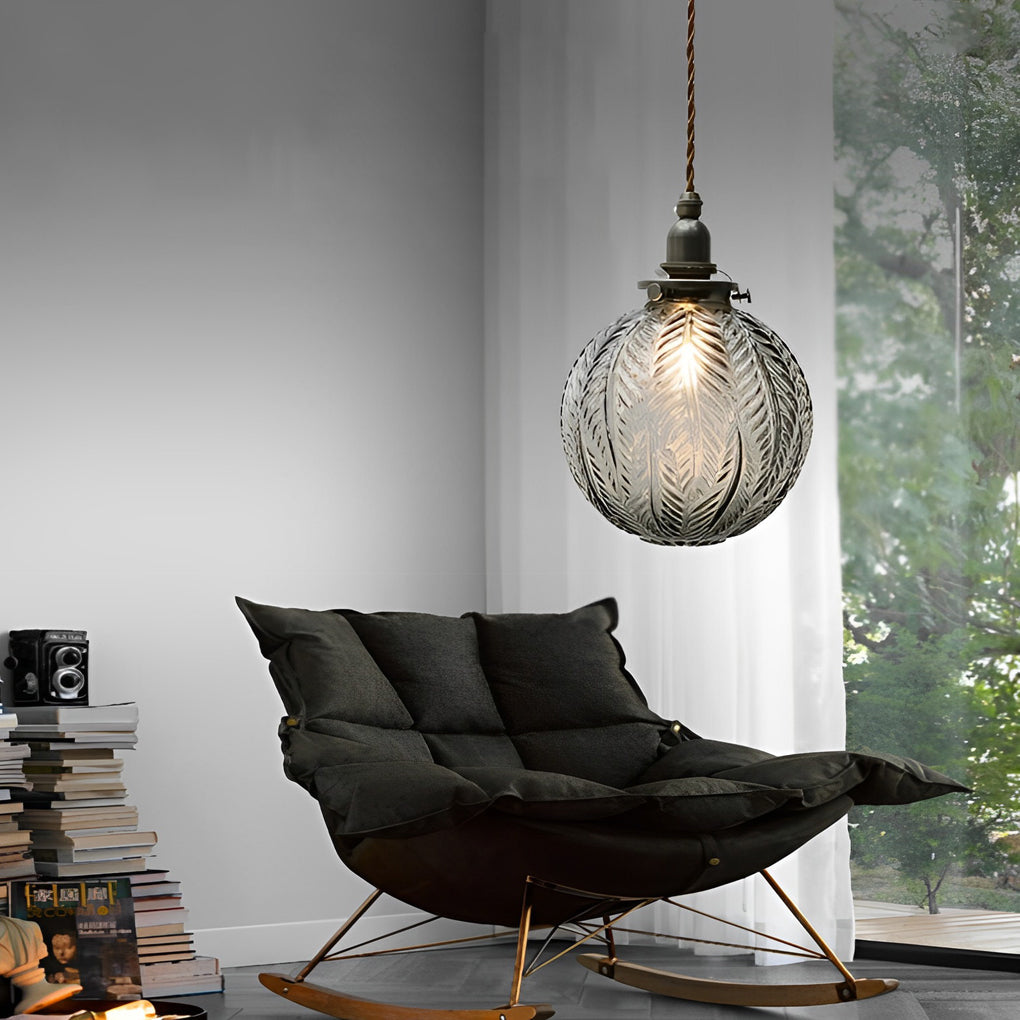 WINTHROP TRIO-LEVEL GLASS ORB PENDANT LIGHTING