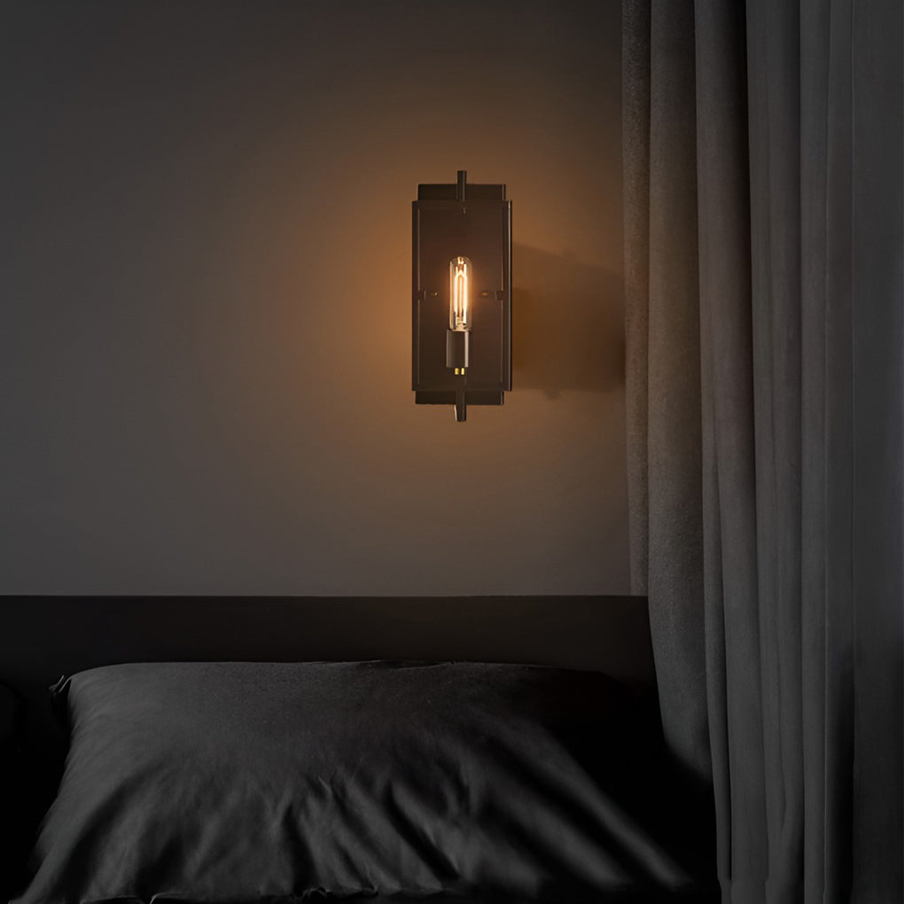 RAVENSCROFT INDUSTRIAL RECTANGLE WALL SCONCE