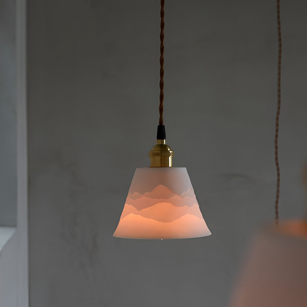BRADSHAW MOUNTAIN VIEW CERAMIC PENDANT LIGHTING