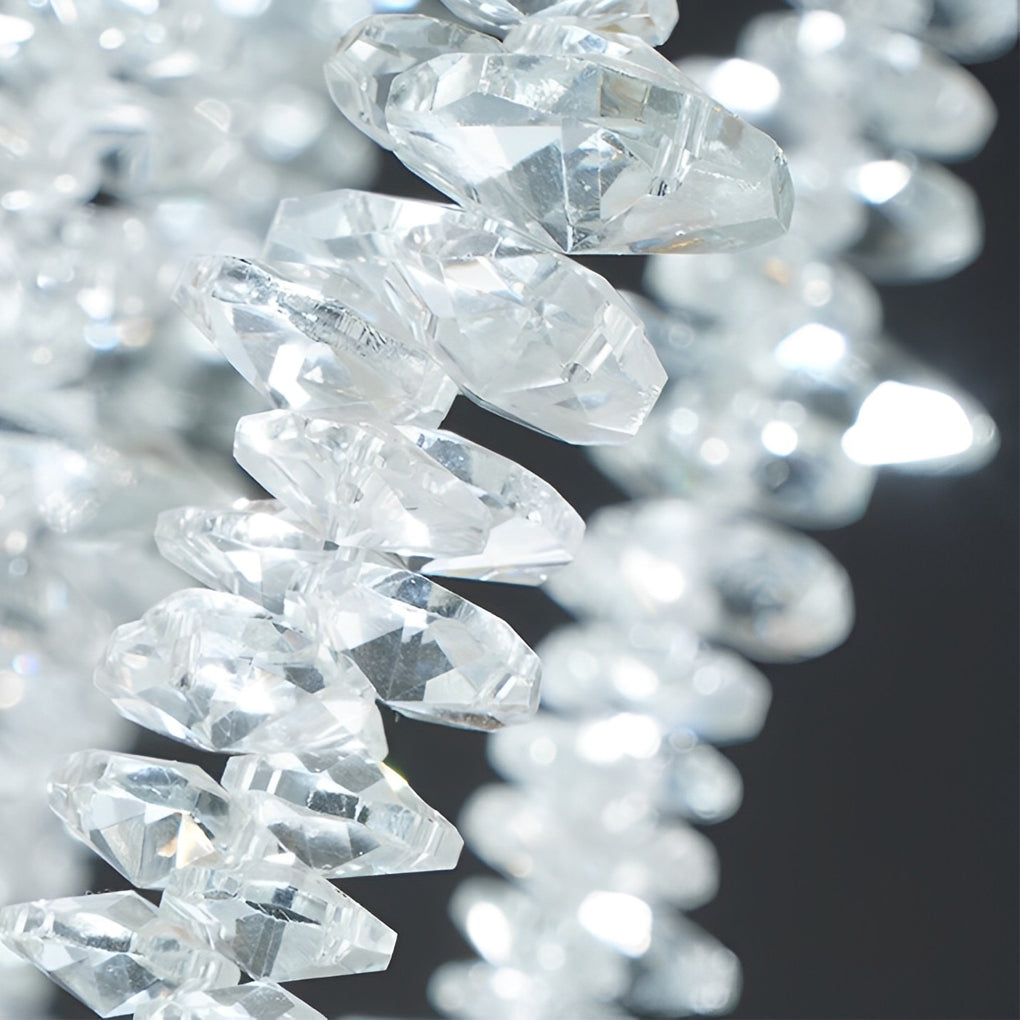 FENWICK CRYSTAL BRANCH CHANDELIER WITH TRIPLE DIMMING