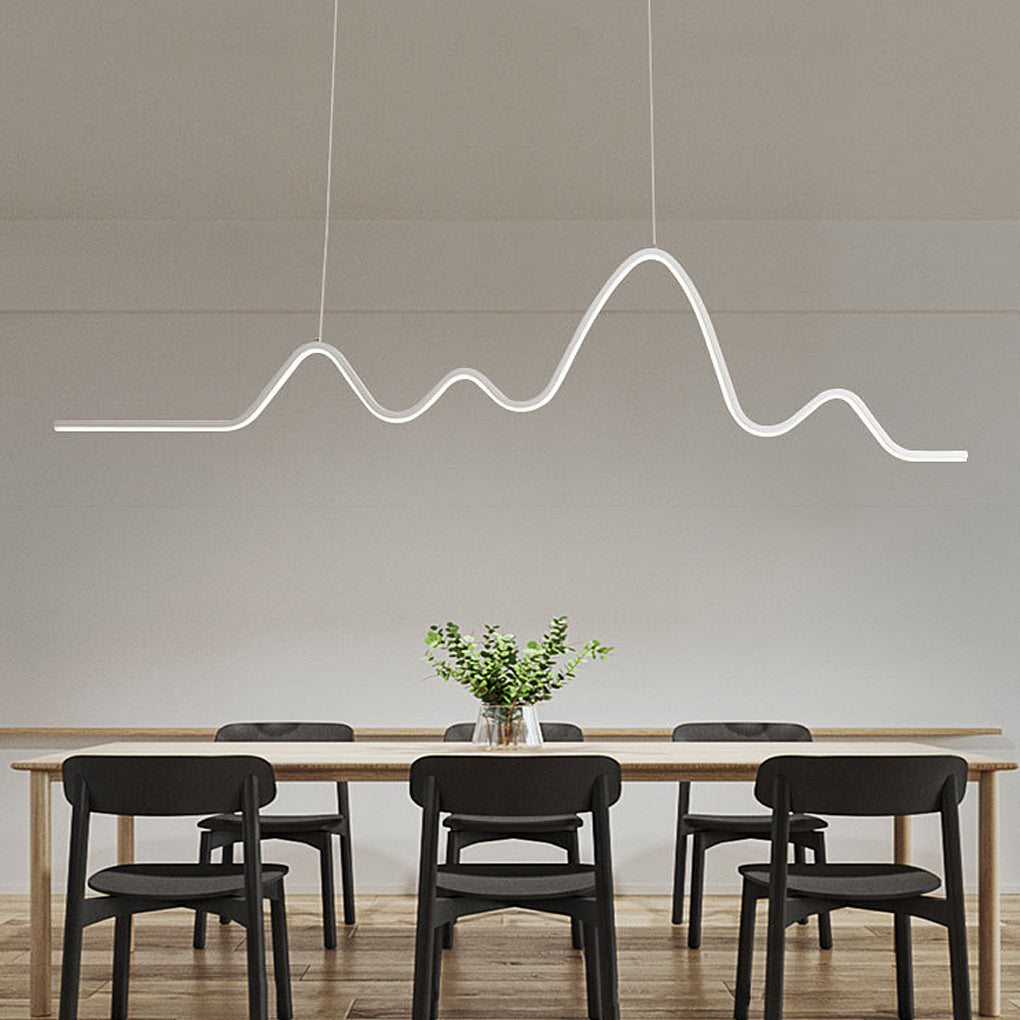 FENWICK WAVING STRIP LED CHANDELIER WITH DIMMING FUNCTION